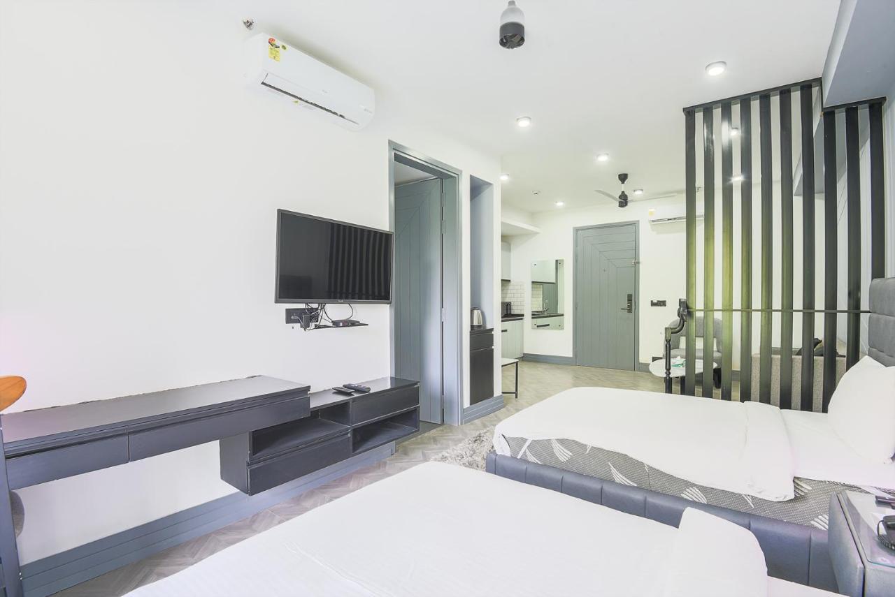 Bedchambers Serviced Apartments - Cyber City Gurgaon Eksteriør bilde
