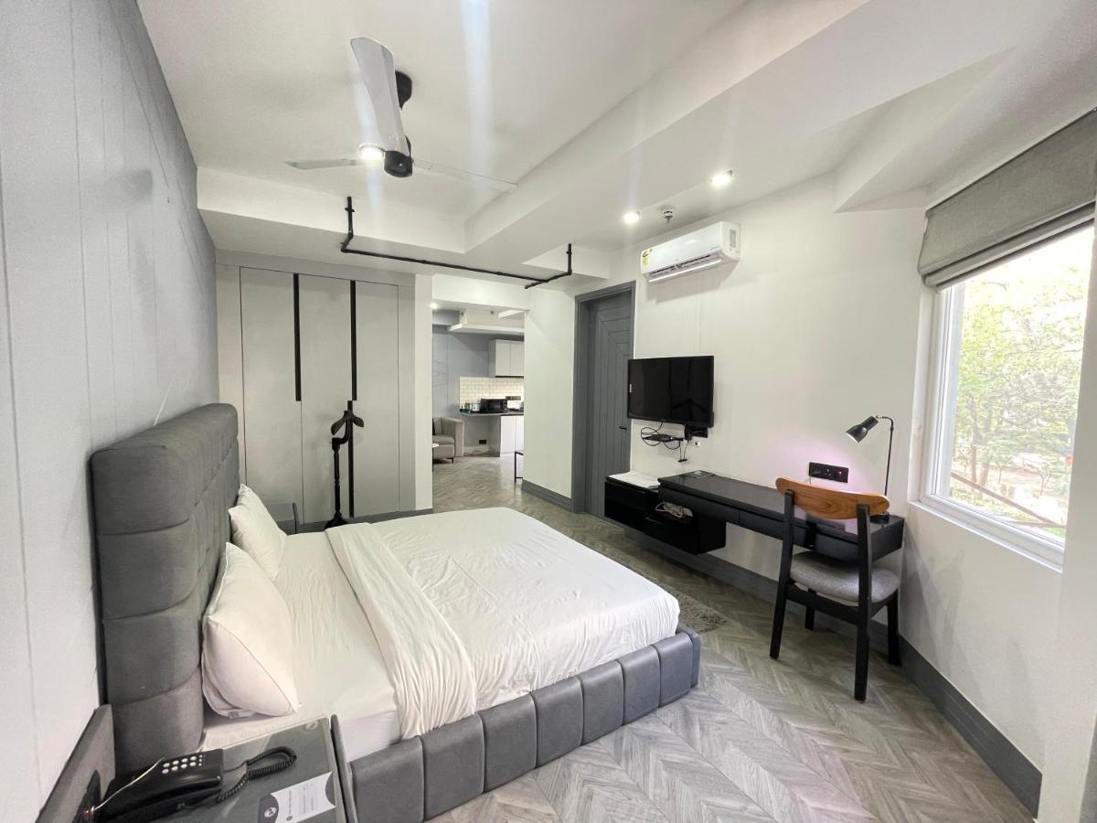 Bedchambers Serviced Apartments - Cyber City Gurgaon Eksteriør bilde