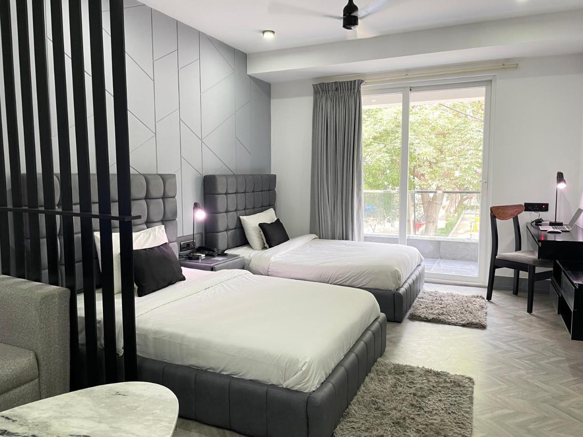 Bedchambers Serviced Apartments - Cyber City Gurgaon Eksteriør bilde